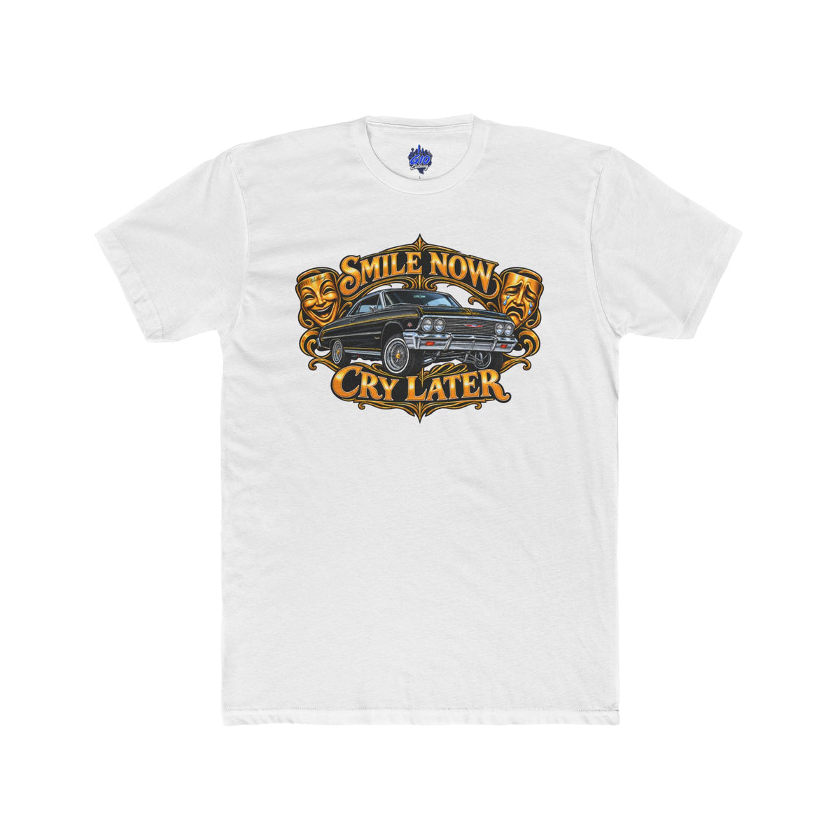 Black & Gold Smile Now Cry Later T-Shirt
