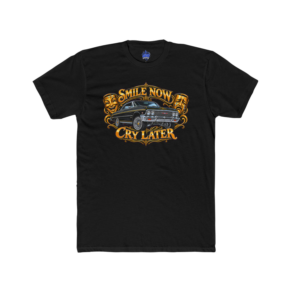 Black & Gold Smile Now Cry Later T-Shirt