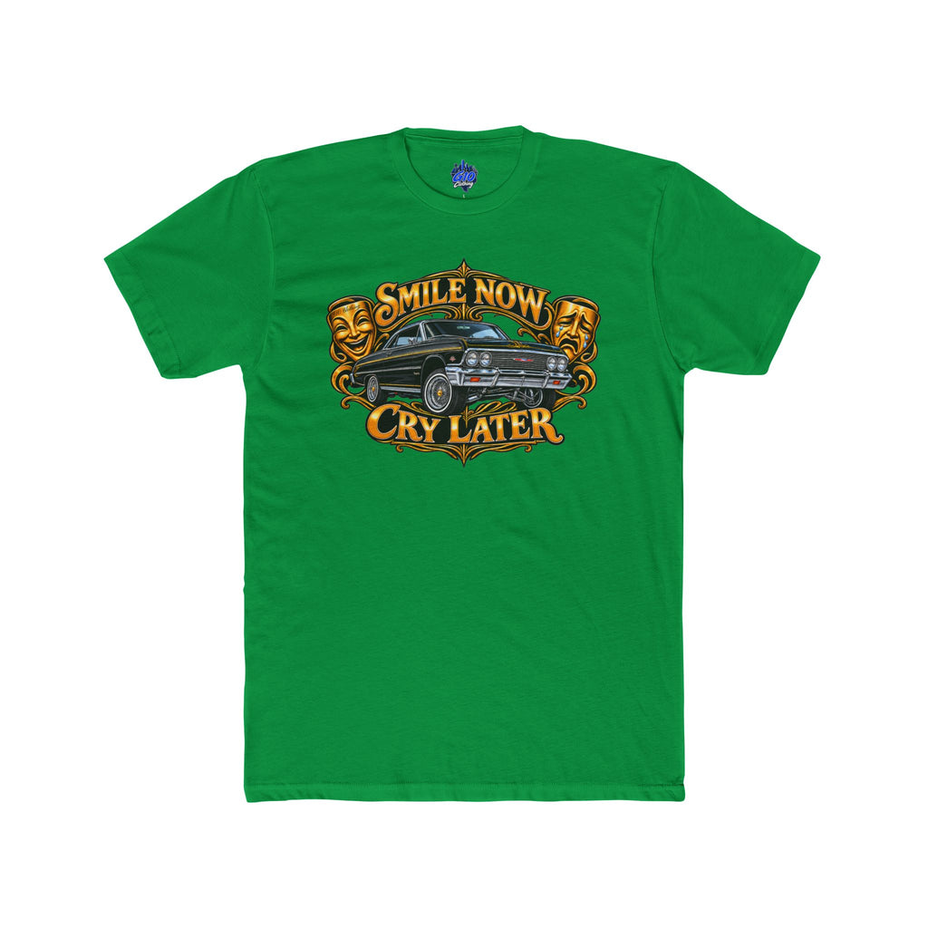 Black & Gold Smile Now Cry Later T-Shirt