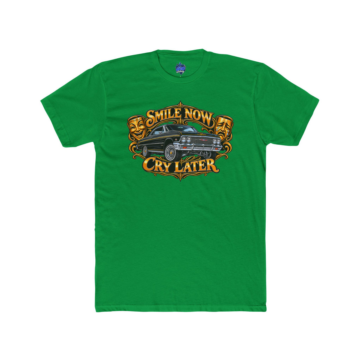 Black & Gold Smile Now Cry Later T-Shirt