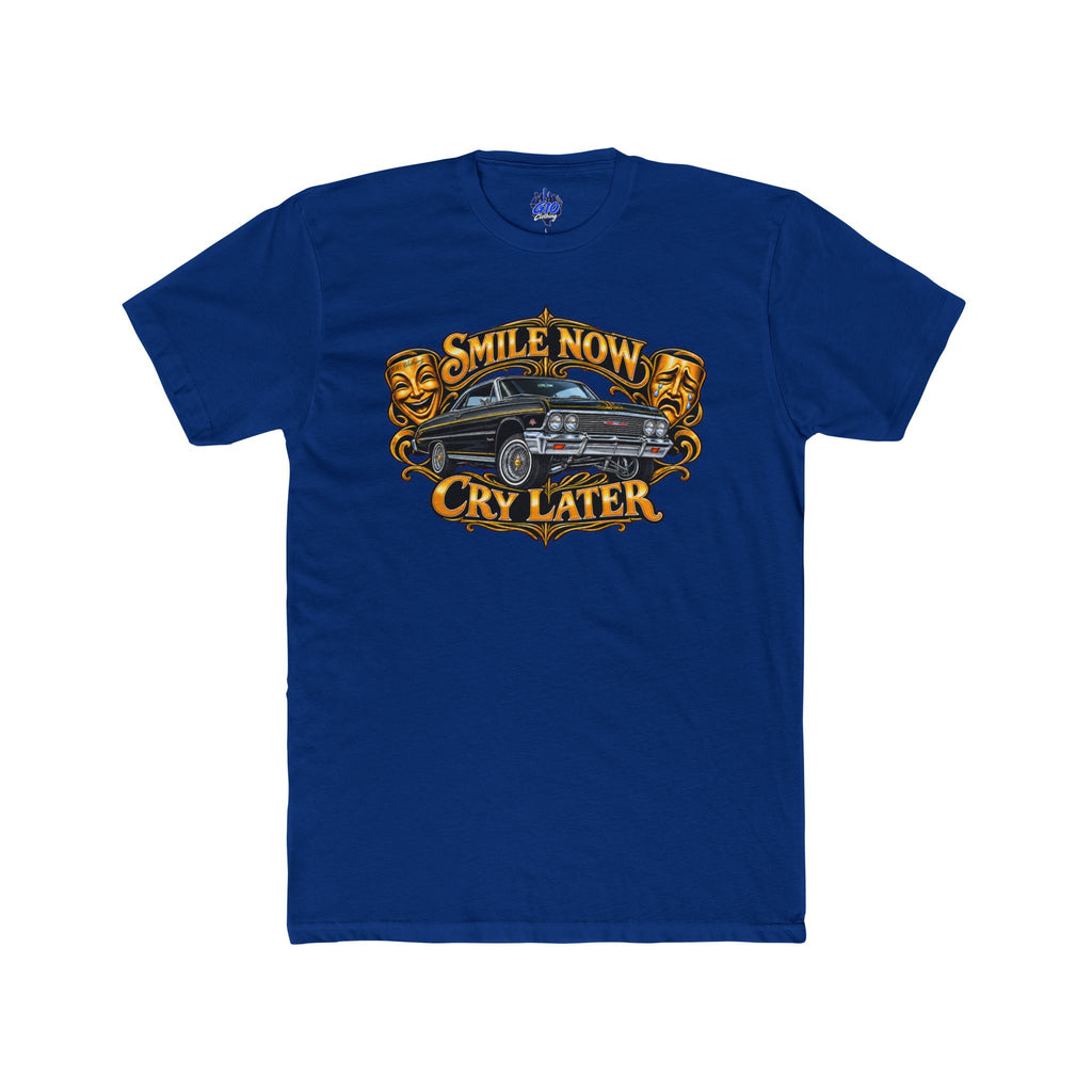 Black & Gold Smile Now Cry Later T-Shirt