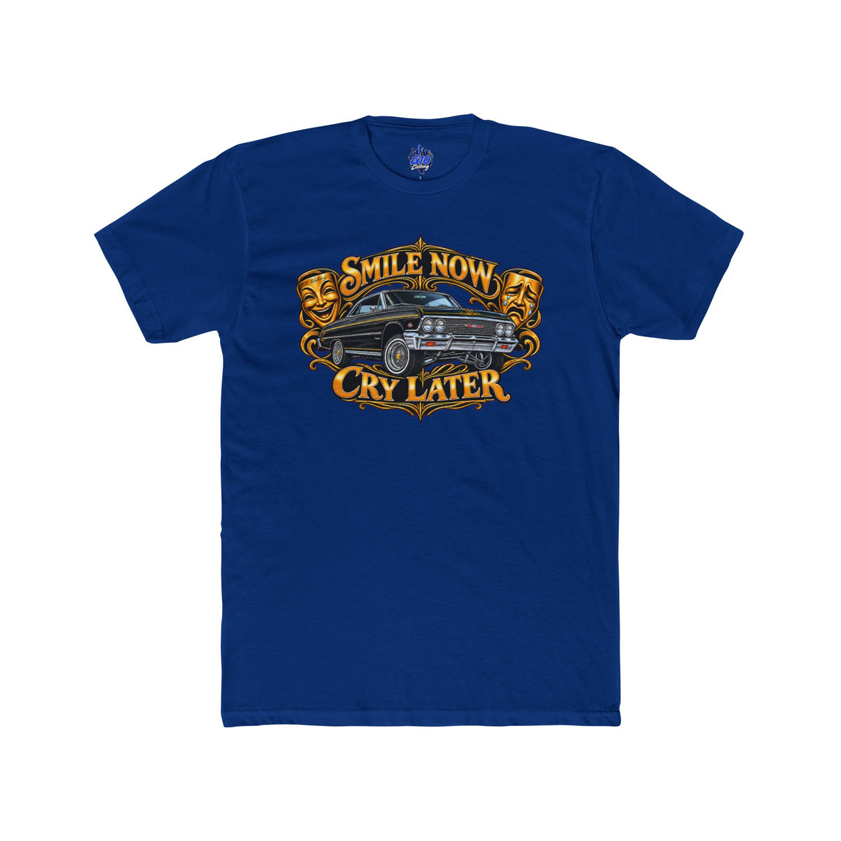 Black & Gold Smile Now Cry Later T-Shirt