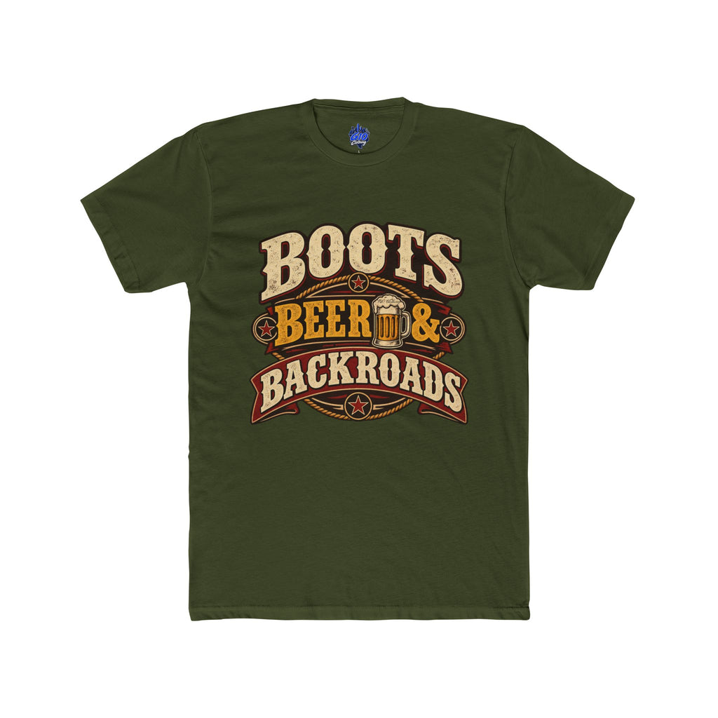 Boots Beer & Backroads T-Shirt