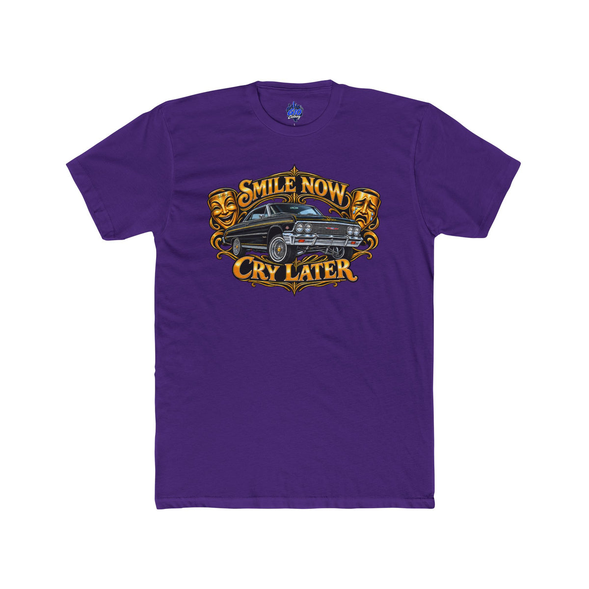 Black & Gold Smile Now Cry Later T-Shirt