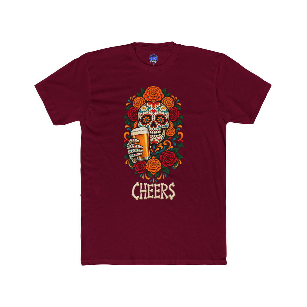 Cheers Sugar Skull  T-Shirt