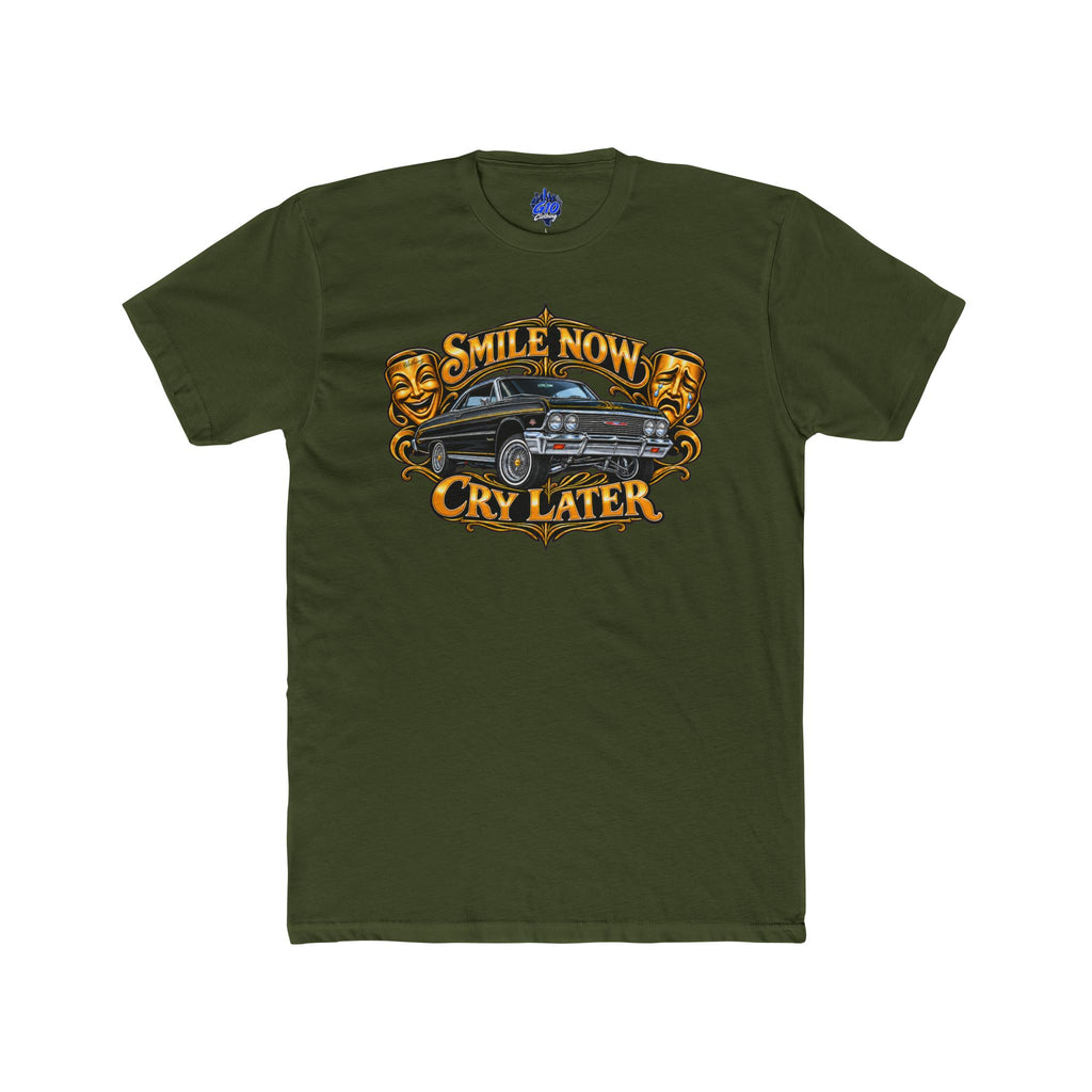 Black & Gold Smile Now Cry Later T-Shirt