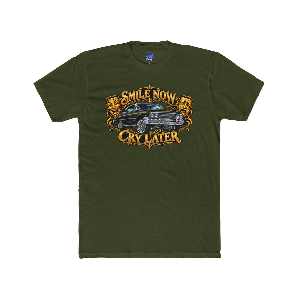 Black & Gold Smile Now Cry Later T-Shirt