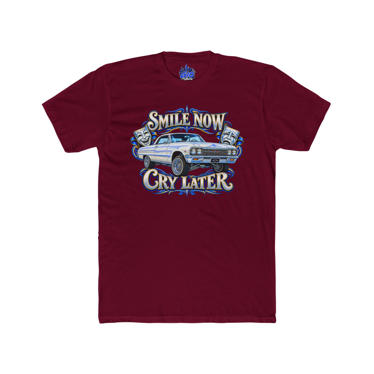 Smile Now Cry Later Classic Car Graphic T-Shirt