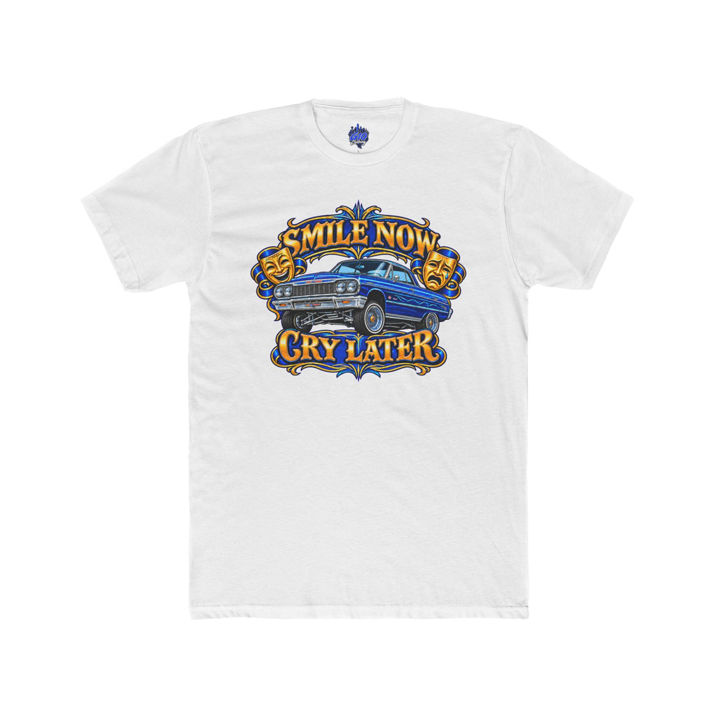 Blue & Gold Smile Now Cry Later T-Shirt