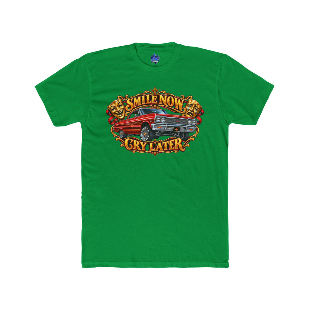 Red & Gold Smile Now Cry Later T-Shirt