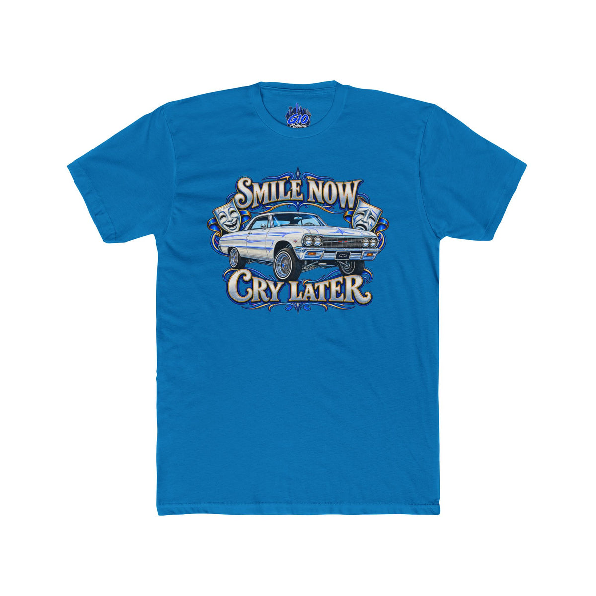 Smile Now Cry Later Classic Car Graphic T-Shirt
