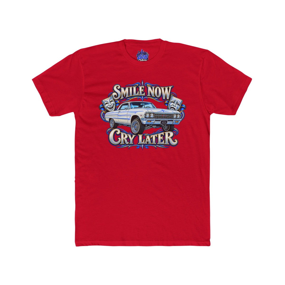 Smile Now Cry Later Classic Car Graphic T-Shirt