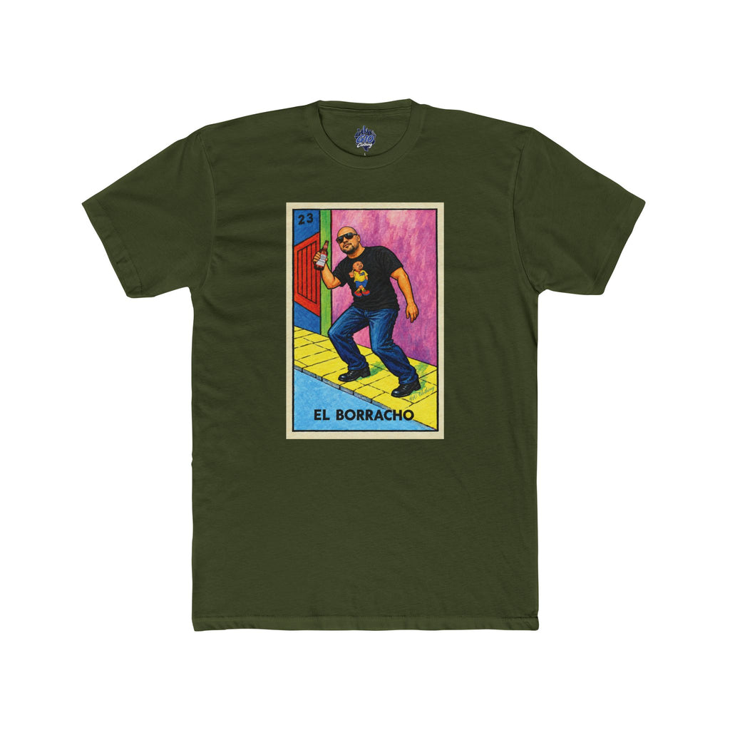 El Borracho Mexican Lotería T-Shirt