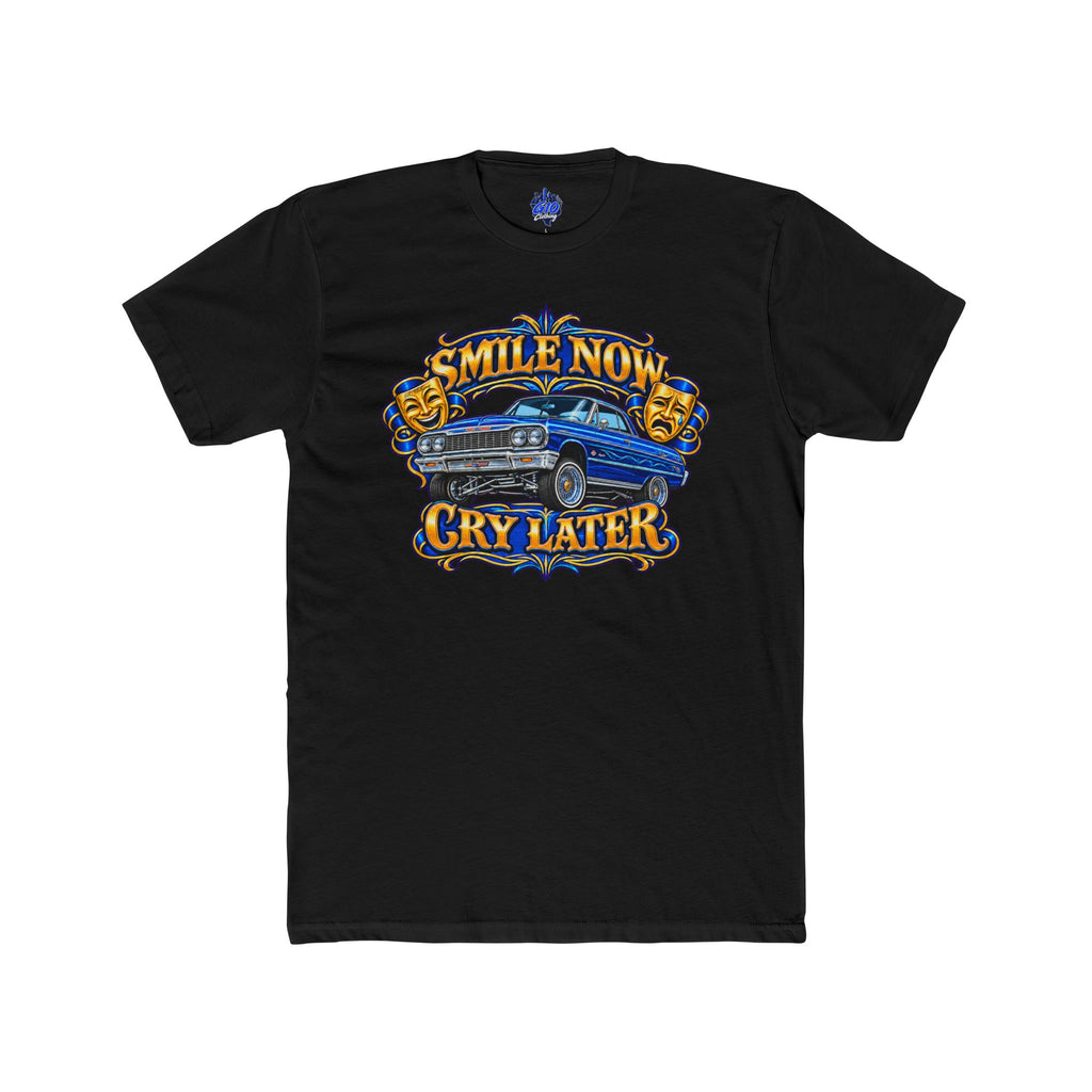 Blue & Gold Smile Now Cry Later T-Shirt