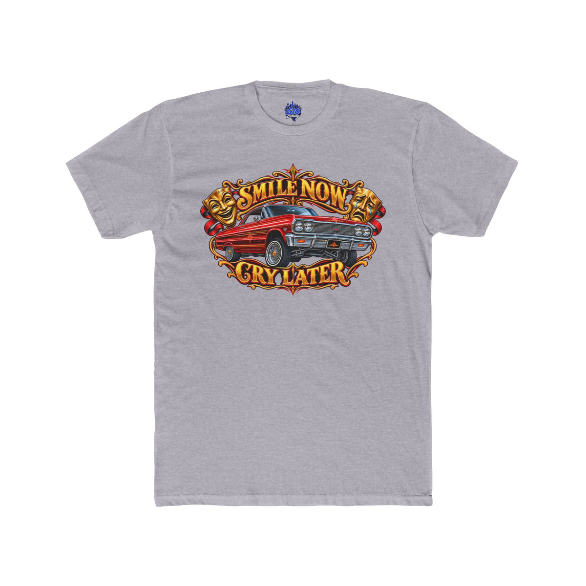 Red & Gold Smile Now Cry Later T-Shirt