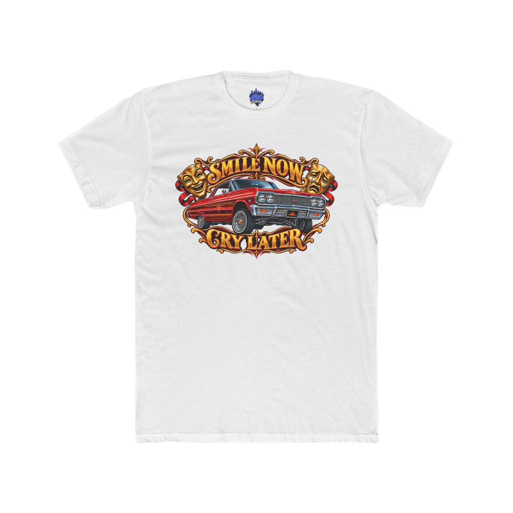 Red & Gold Smile Now Cry Later T-Shirt