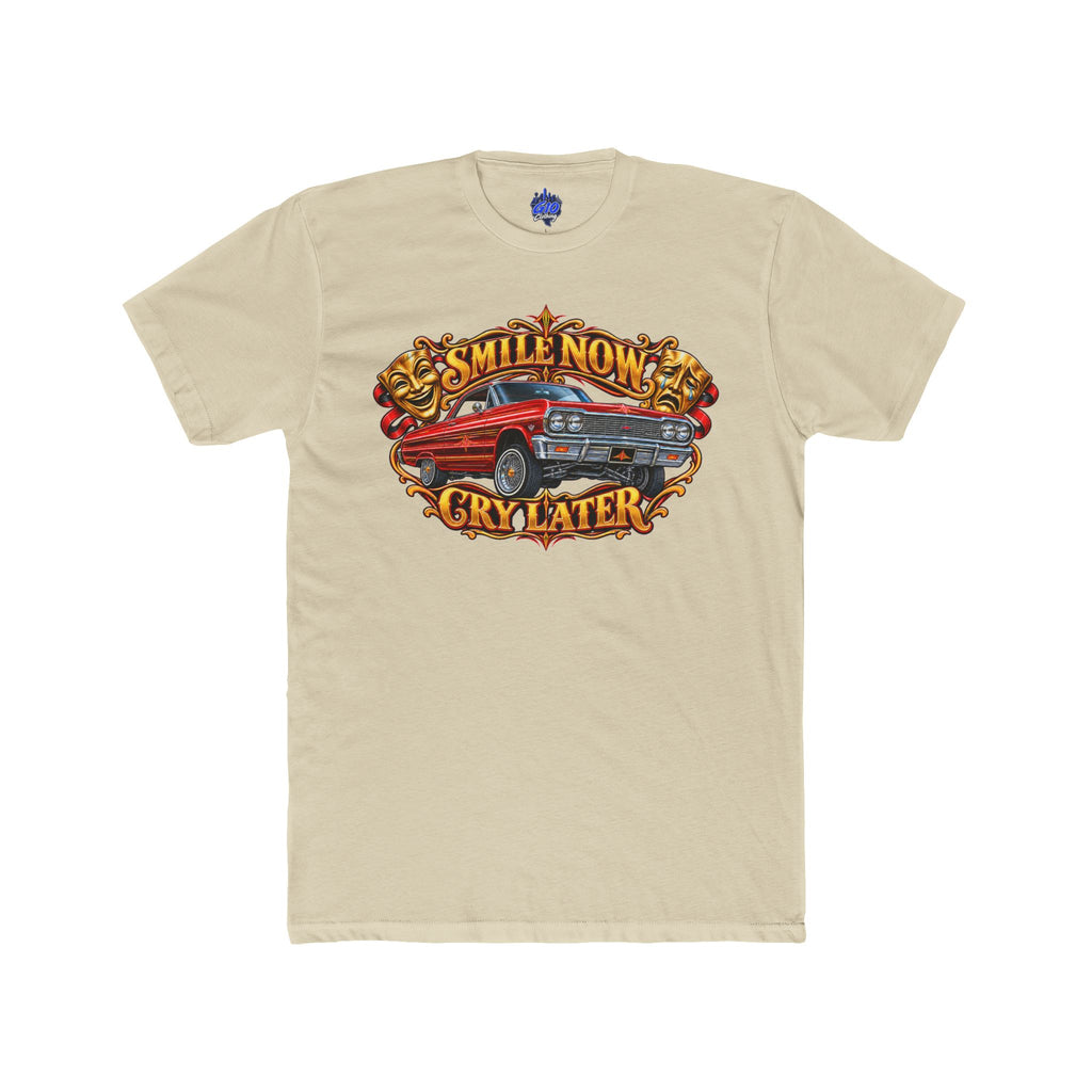 Red & Gold Smile Now Cry Later T-Shirt