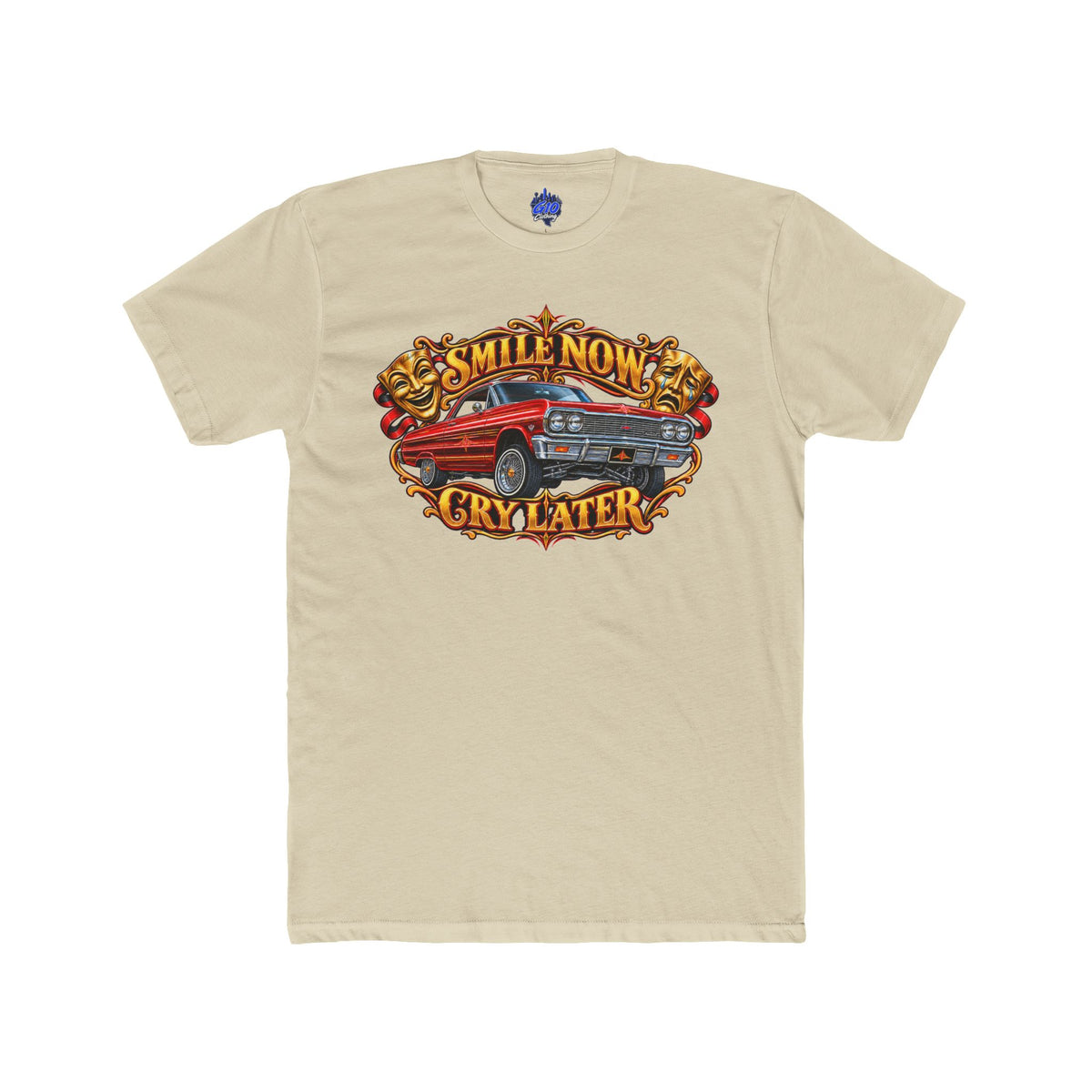 Red & Gold Smile Now Cry Later T-Shirt