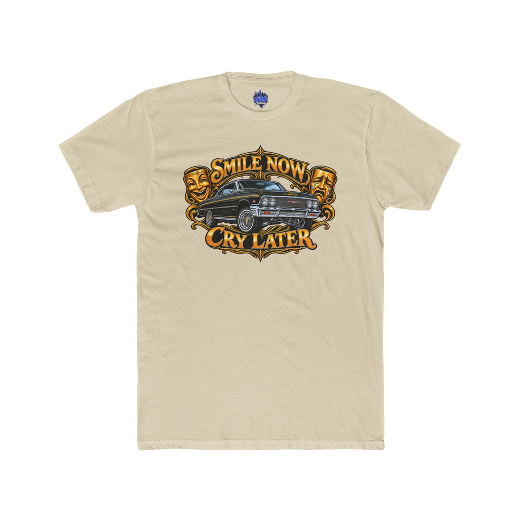 Black & Gold Smile Now Cry Later T-Shirt