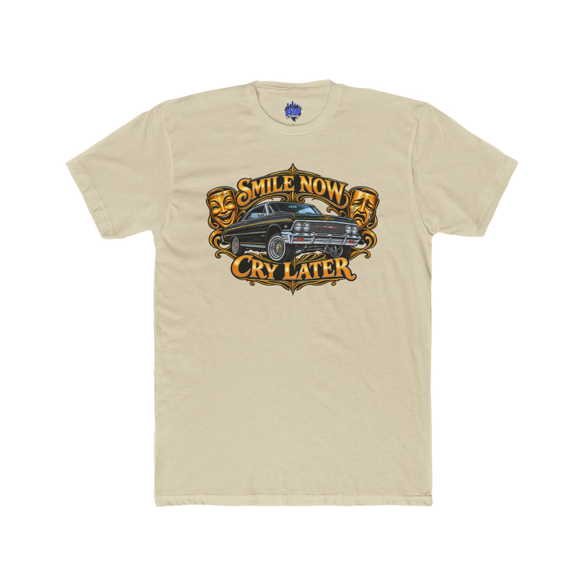 Black & Gold Smile Now Cry Later T-Shirt