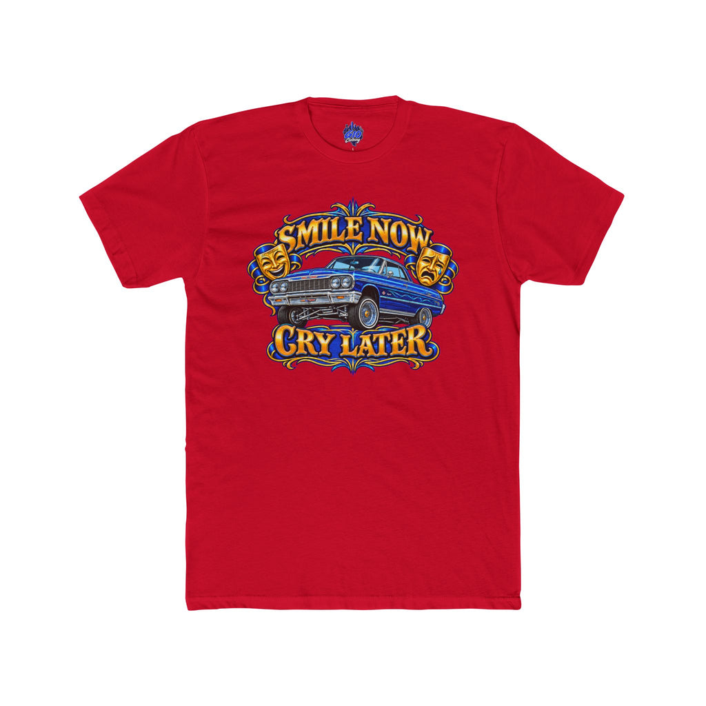 Blue & Gold Smile Now Cry Later T-Shirt