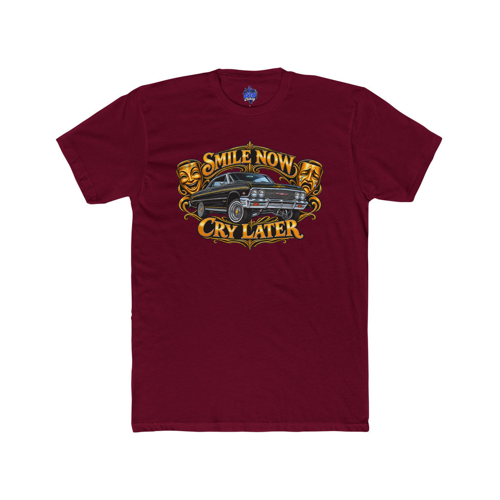 Black & Gold Smile Now Cry Later T-Shirt
