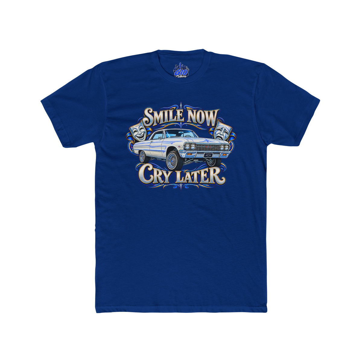 Smile Now Cry Later Classic Car Graphic T-Shirt