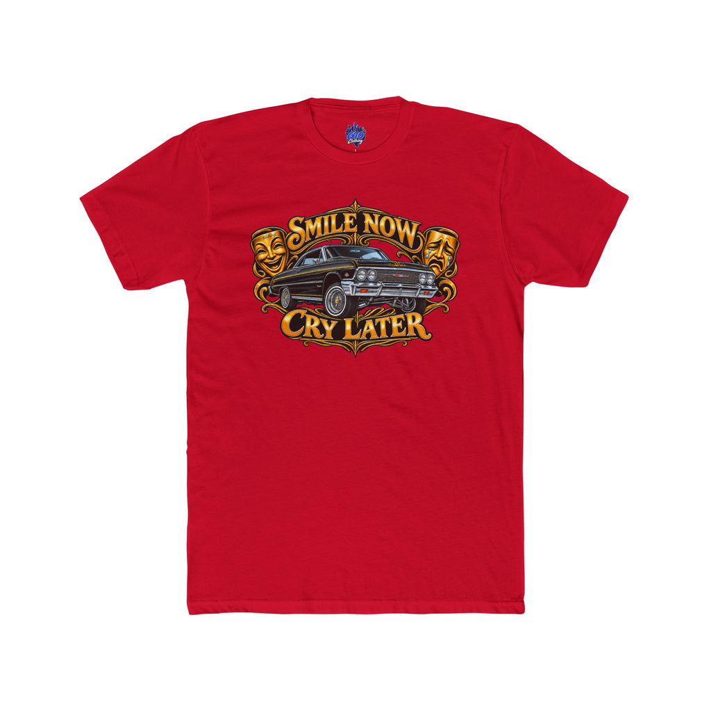 Black & Gold Smile Now Cry Later T-Shirt