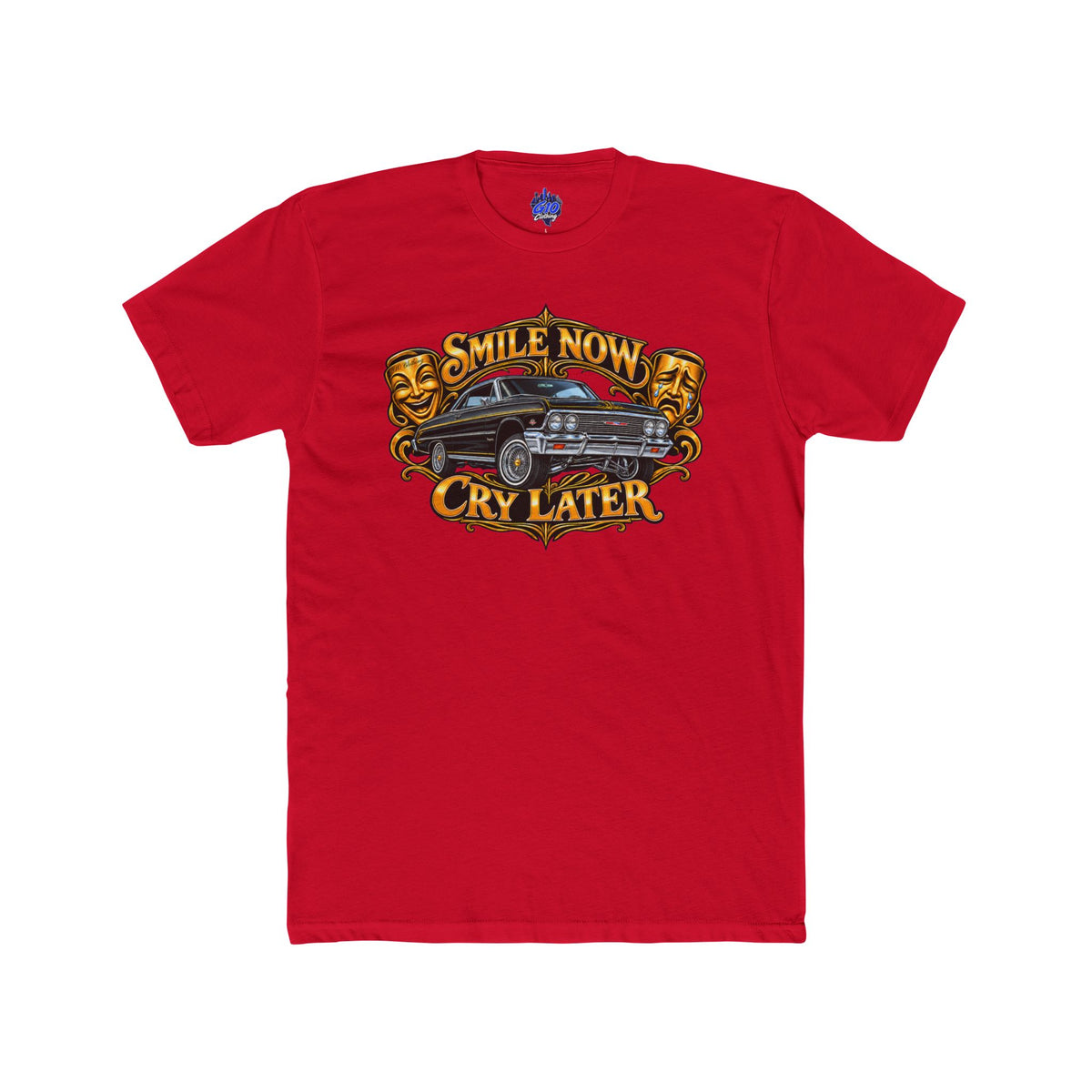 Black & Gold Smile Now Cry Later T-Shirt