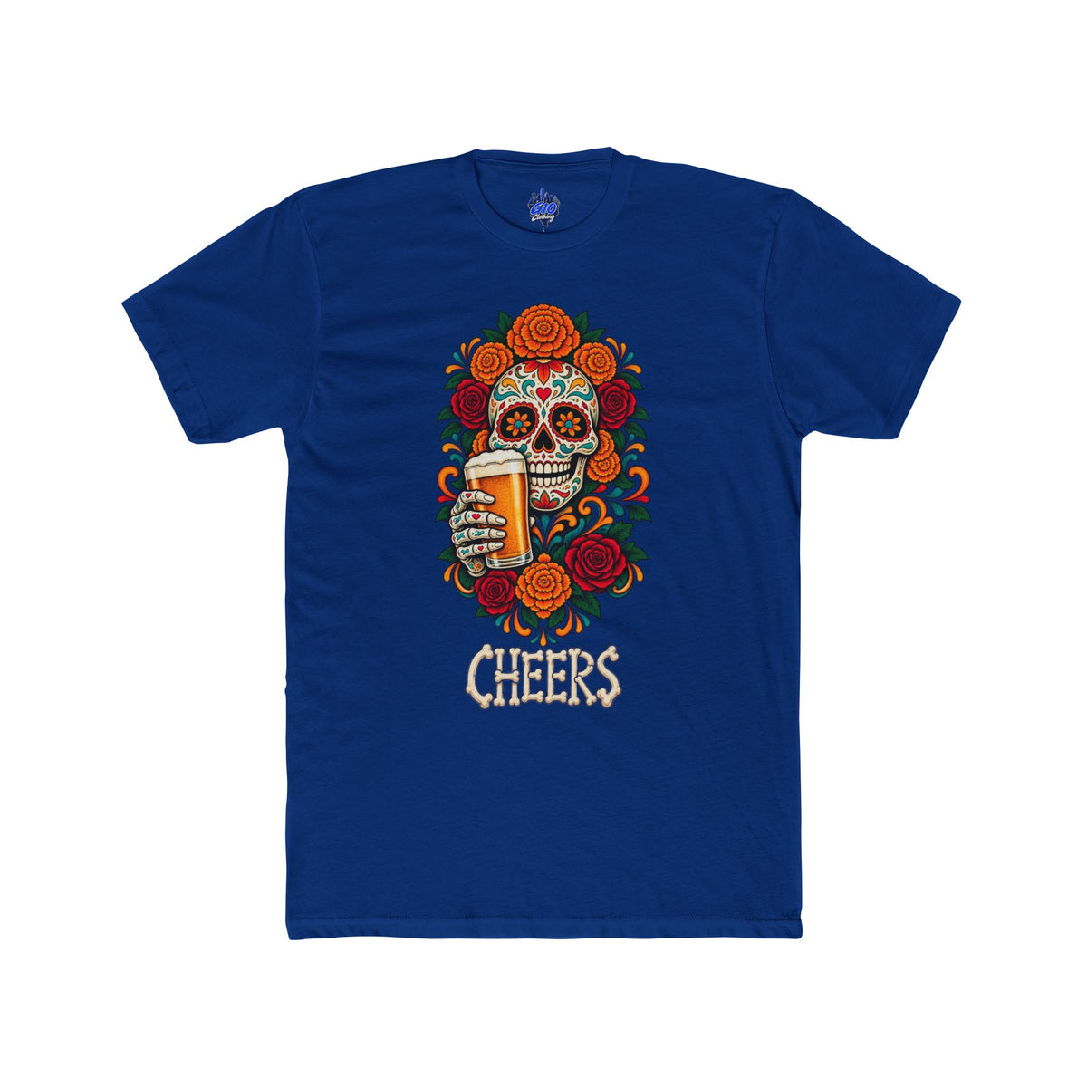 Cheers Sugar Skull  T-Shirt