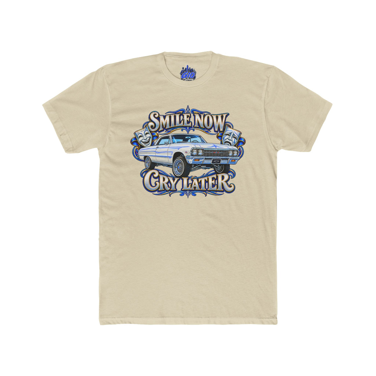 Smile Now Cry Later Classic Car Graphic T-Shirt