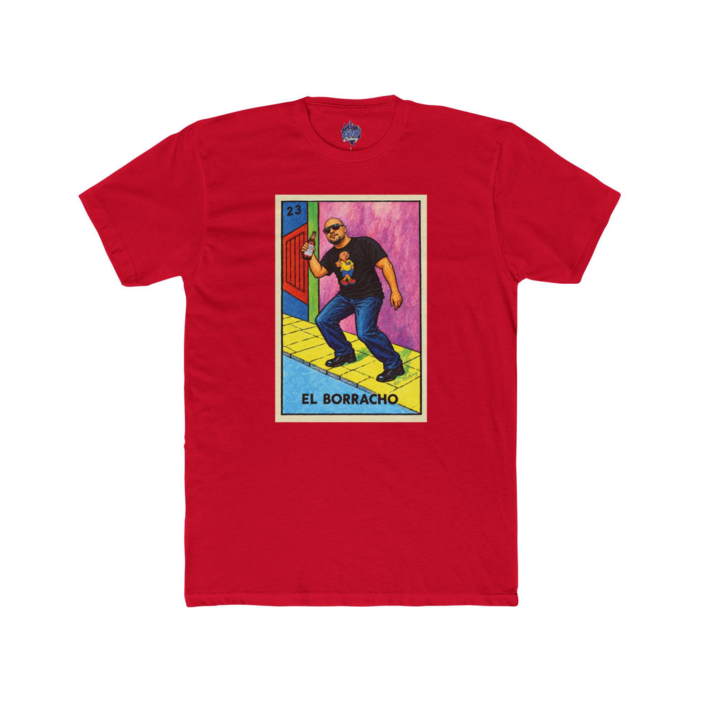El Borracho Mexican Lotería T-Shirt