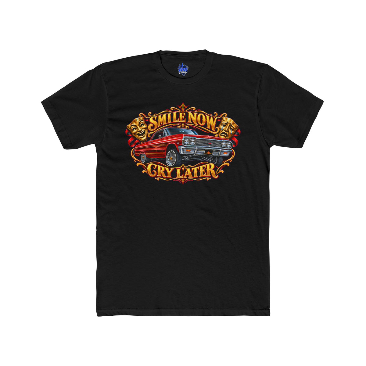 Red & Gold Smile Now Cry Later T-Shirt